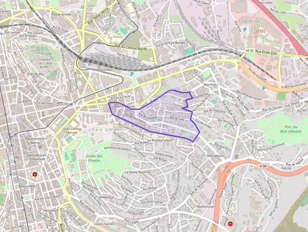 Maison 98 m² 5 pièces à vendre à Saint-Étienne