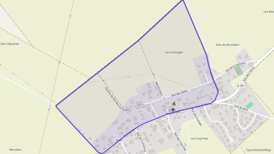 Maison 88 m² trois pièces à vendre à Vailly Maison 88 m² trois pièces à vendre à Vailly