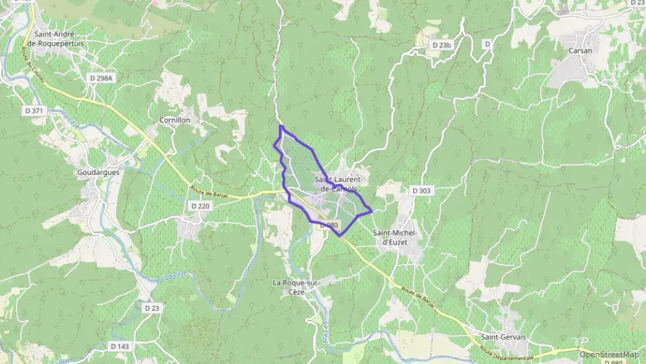 Maison 81 m² trois pièces à vendre à Saint-Laurent-de-Carnols Maison 81 m² trois pièces à vendre à Saint-Laurent-de-Carnols