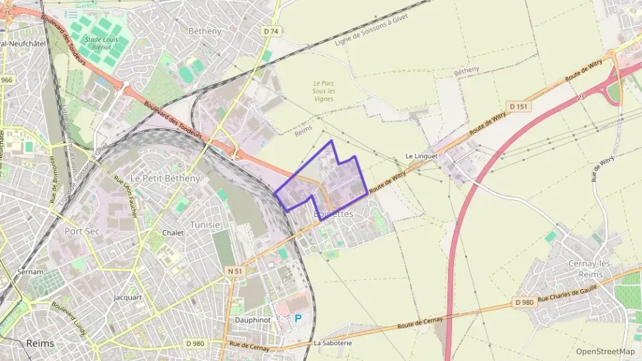 Maison 87 m² trois pièces à vendre à Reims