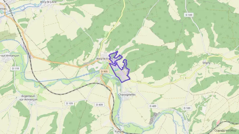 Maison 67 m² trois pièces à vendre à Ancy-le-Franc