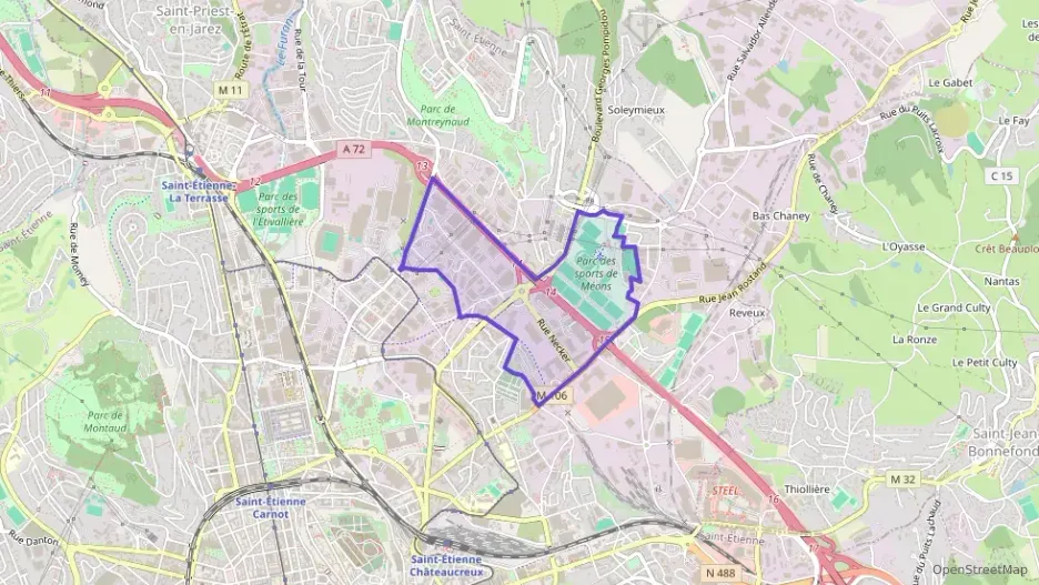 Maison 90 m² cinq pièces à vendre à Saint-Étienne