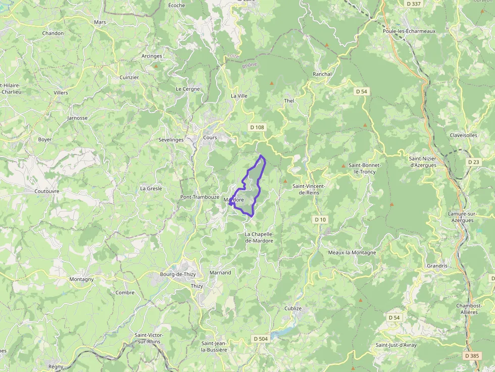 Maison 100 m² 5 pièces à vendre à Thizy-les-Bourgs