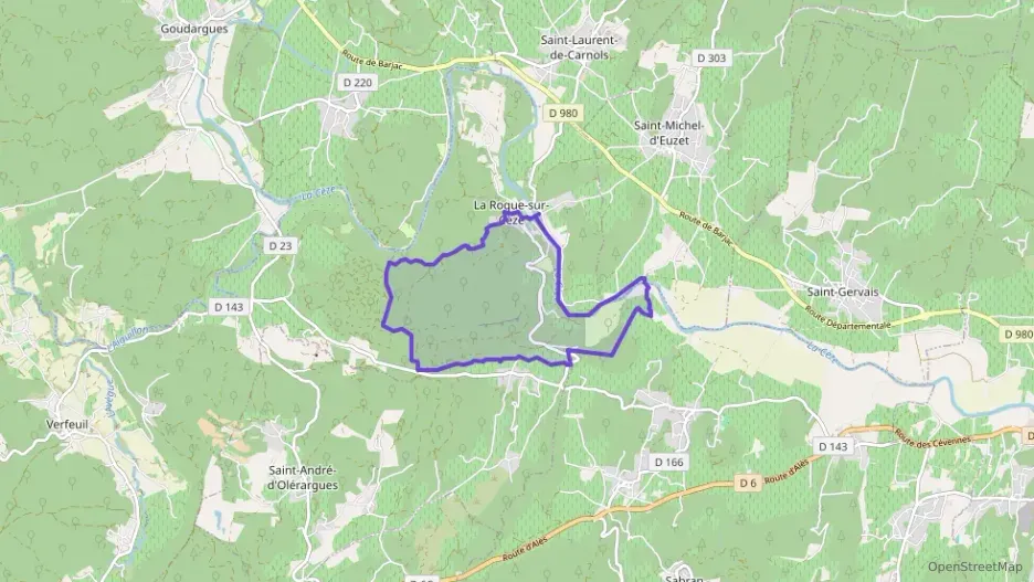 Maison 83 m² quatre pièces à vendre à La Roque-sur-Cèze