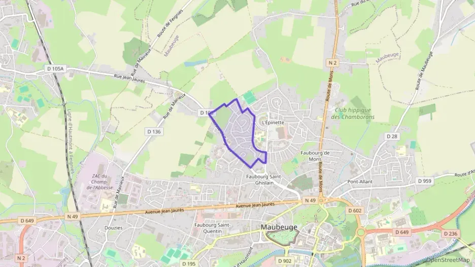 Maison 72 m² cinq pièces à vendre à Maubeuge