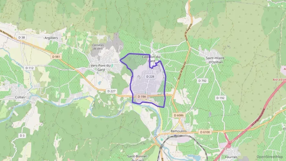 Maison 99 m² quatre pièces à vendre à Castillon-du-Gard