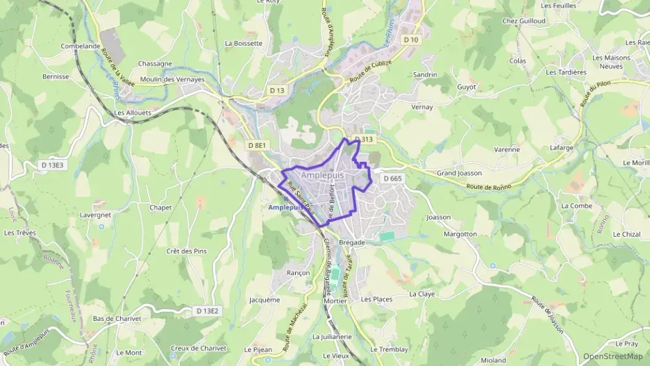 Maison 135 m² quatre pièces à vendre à Amplepuis