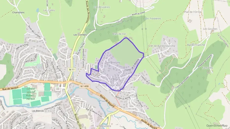 Maison 111 m² quatre pièces à vendre à La Tour-en-Jarez Maison 111 m² quatre pièces à vendre à La Tour-en-Jarez