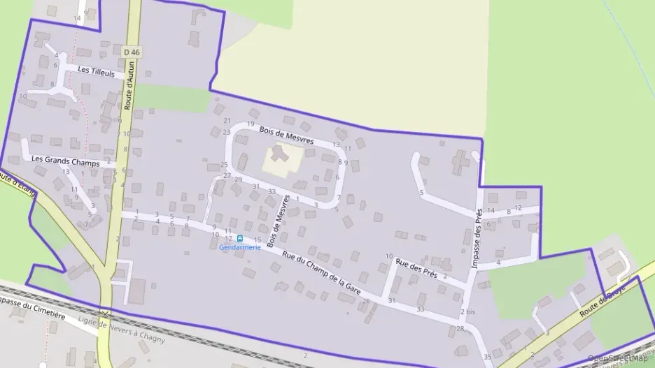 Maison 81 m² quatre pièces à vendre à Mesvres Maison 81 m² quatre pièces à vendre à Mesvres