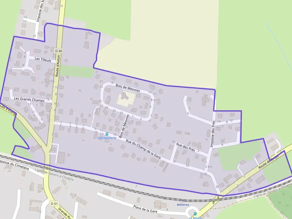 Maison 81 m² quatre pièces à vendre à Mesvres