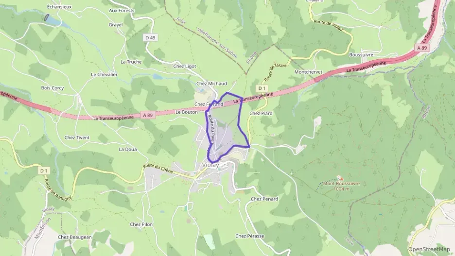 Maison 98 m² quatre pièces à vendre à Violay Maison 98 m² quatre pièces à vendre à Violay