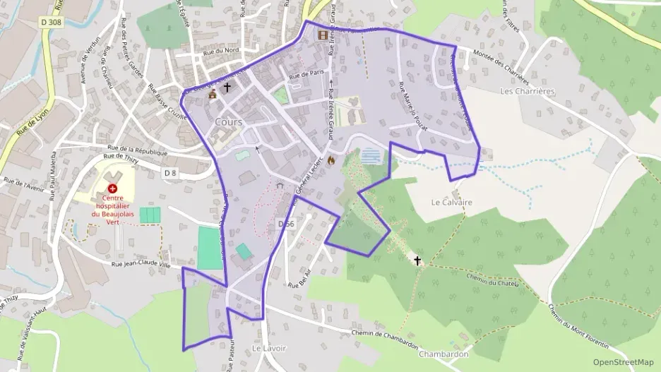 Maison 115 m² cinq pièces à vendre à Cours