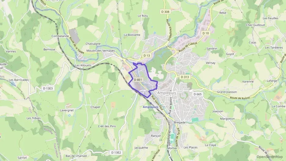 Maison 120 m² quatre pièces à vendre à Amplepuis Maison 120 m² quatre pièces à vendre à Amplepuis