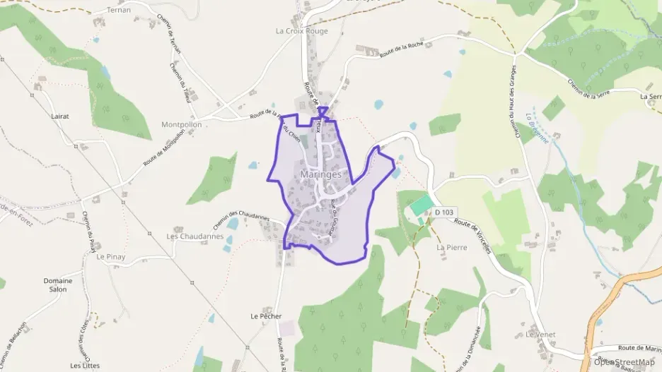 Maison 100 m² quatre pièces à vendre à Maringes Maison 100 m² quatre pièces à vendre à Maringes