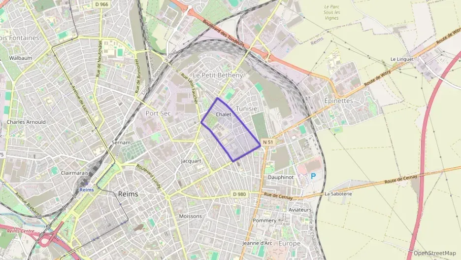 Maison 85 m² cinq pièces à vendre à Reims