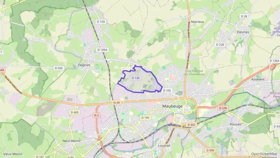 Maison 46 m² trois pièces à vendre à Maubeuge Maison 46 m² trois pièces à vendre à Maubeuge