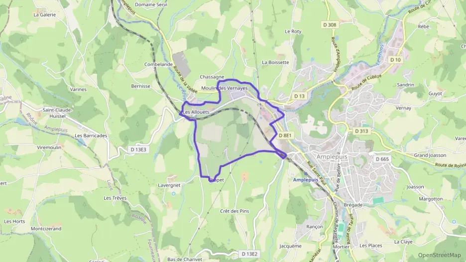 Maison 85 m² quatre pièces à vendre à Amplepuis