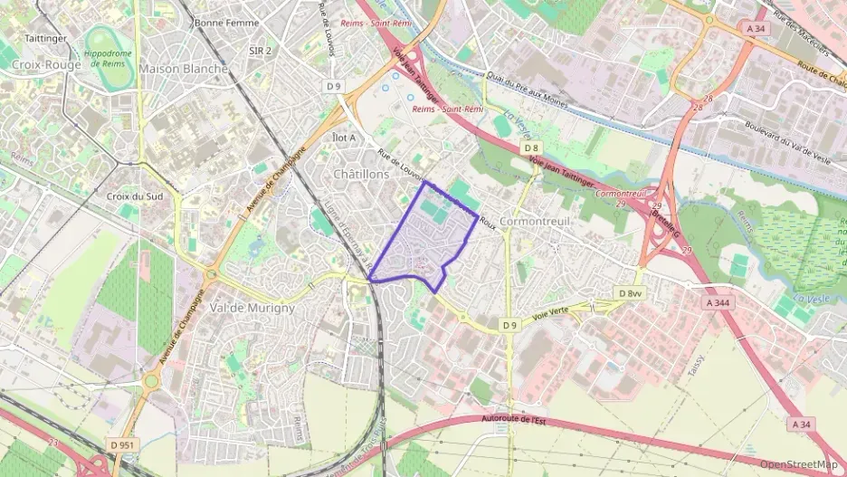 Maison 82 m² cinq pièces à vendre à Cormontreuil