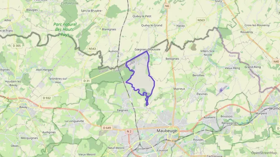 Maison 175 m² cinq pièces à vendre à Gognies-Chaussée Maison 175 m² cinq pièces à vendre à Gognies-Chaussée