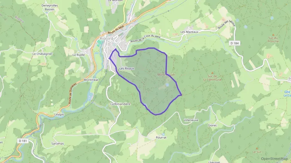 Maison 89 m² quatre pièces à vendre à Riotord