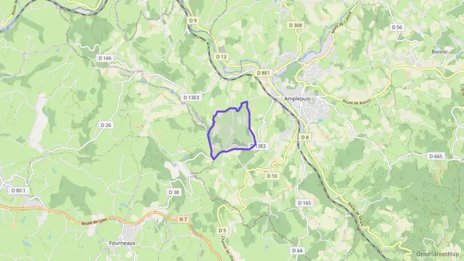 Maison 68 m² trois pièces à vendre à Amplepuis Maison 68 m² trois pièces à vendre à Amplepuis