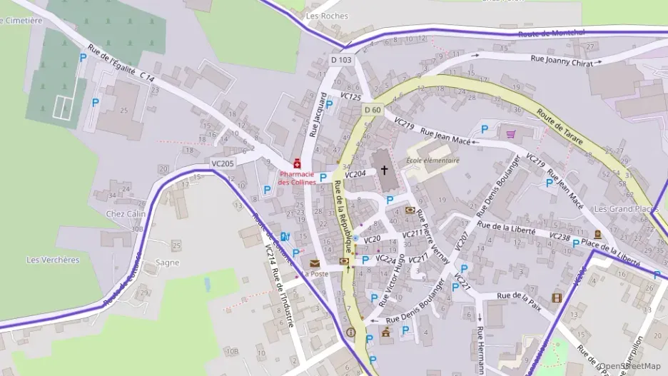 Maison 88 m² quatre pièces à vendre à Panissières