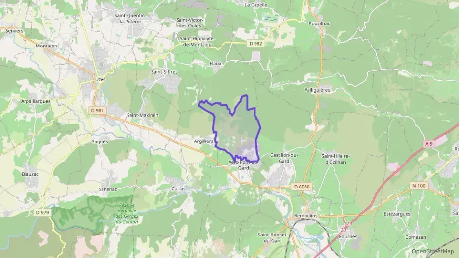 Maison 106 m² quatre pièces à vendre à Vers-Pont-du-Gard
