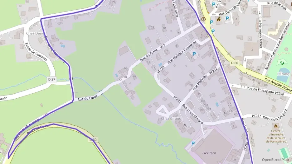 Maison 94 m² quatre pièces à vendre à Panissières