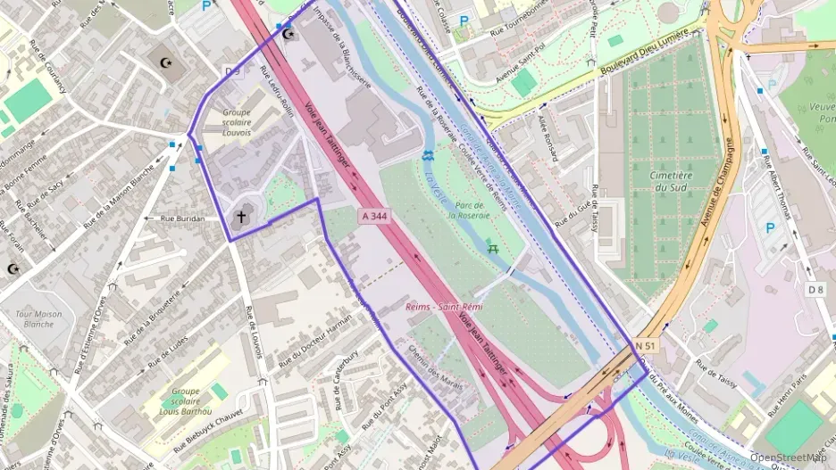 Maison 87 m² quatre pièces à vendre à Reims