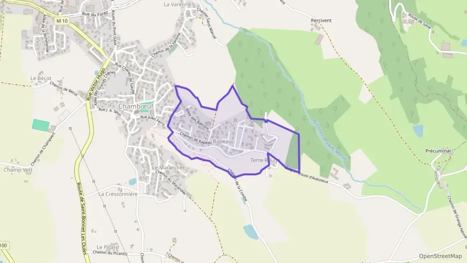 Maison 87 m² quatre pièces à vendre à Chambœuf