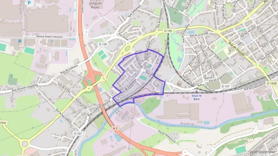 Maison 75 m² trois pièces à vendre à Maubeuge