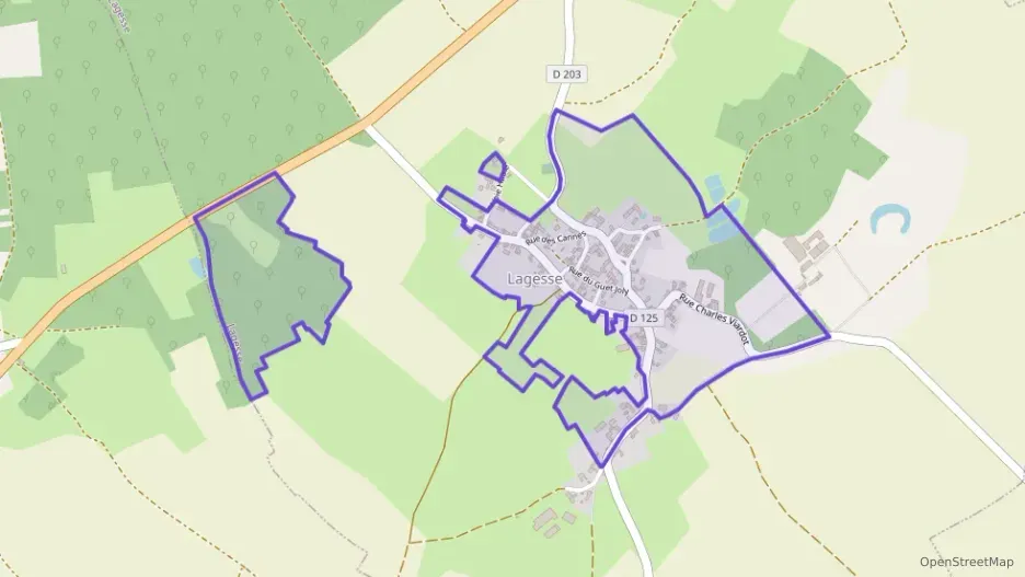 Maison 60 m² trois pièces à vendre à Lagesse Maison 60 m² trois pièces à vendre à Lagesse