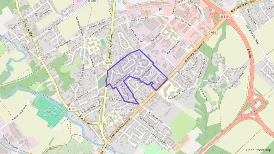 Maison 113 m² six pièces à vendre à Pont-Sainte-Marie