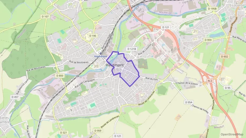 Maison 106 m² cinq pièces à vendre à Hautmont Maison 106 m² cinq pièces à vendre à Hautmont