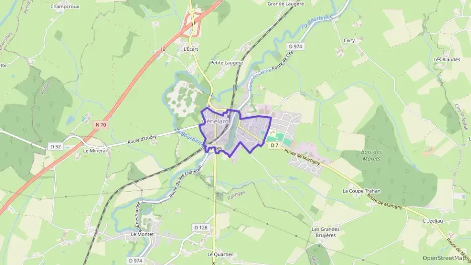 Maison 67 m² trois pièces à vendre à Génelard