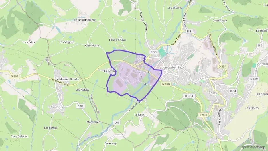 Maison 109 m² cinq pièces à vendre à Thizy-les-Bourgs Maison 109 m² cinq pièces à vendre à Thizy-les-Bourgs