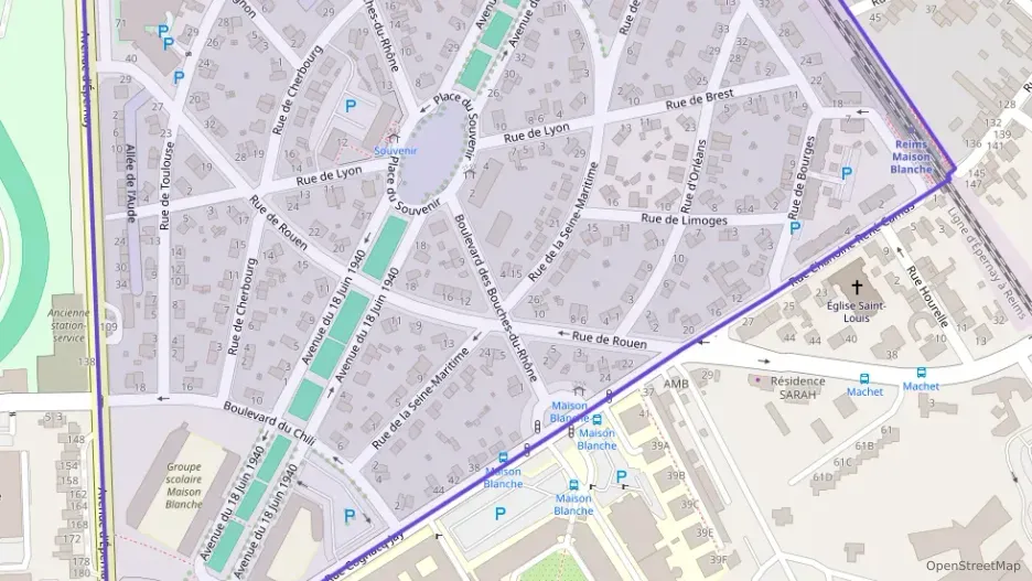 Maison 81 m² quatre pièces à vendre à Reims