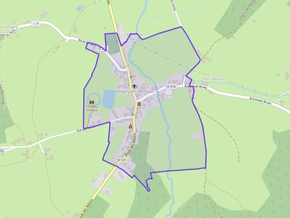 Maison 210 m² 7 pièces à vendre à Alligny-en-Morvan