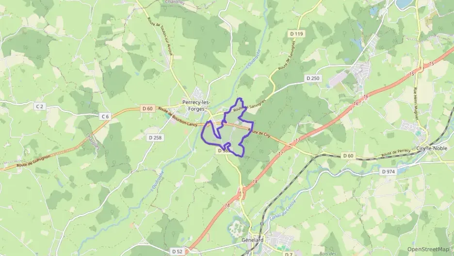 Maison 84 m² quatre pièces à vendre à Perrecy-les-Forges Maison 84 m² quatre pièces à vendre à Perrecy-les-Forges