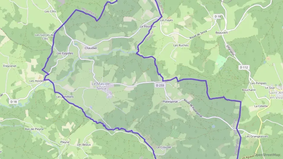 Maison 140 m² cinq pièces à vendre à Le Mas-de-Tence