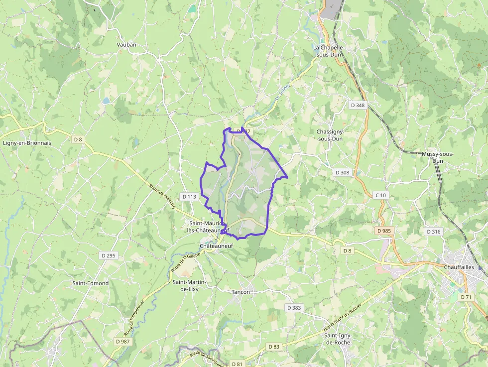 Maison 100 m² quatre pièces à vendre à Saint-Maurice-lès-Châteauneuf