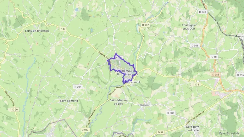 Maison 72 m² trois pièces à vendre à Saint-Maurice-lès-Châteauneuf Maison 72 m² trois pièces à vendre à Saint-Maurice-lès-Châteauneuf