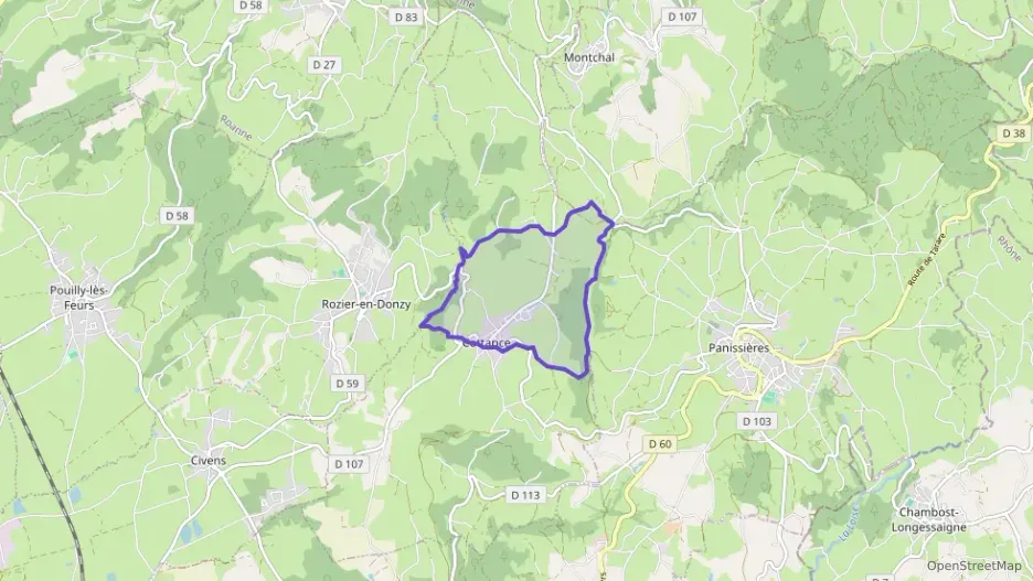 Maison 98 m² quatre pièces à vendre à Cottance