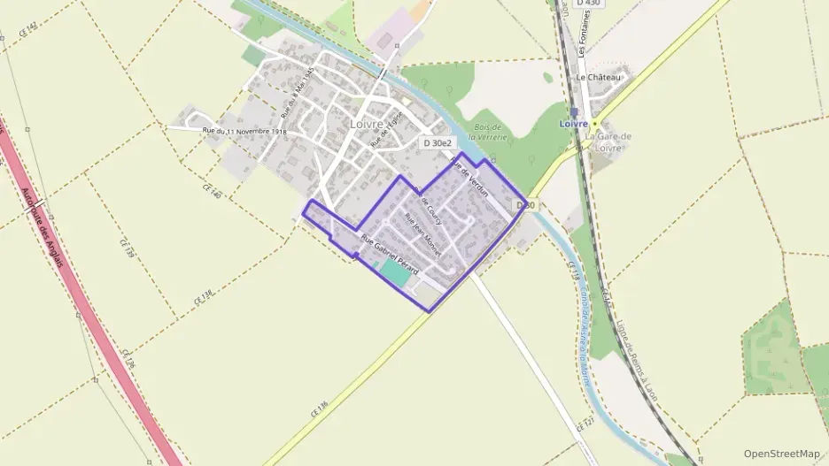 Maison 130 m² cinq pièces à vendre à Loivre Maison 130 m² cinq pièces à vendre à Loivre