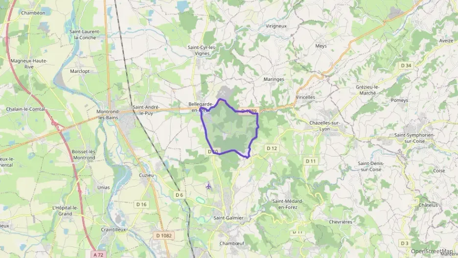 Maison 120 m² cinq pièces à vendre à Bellegarde-en-Forez