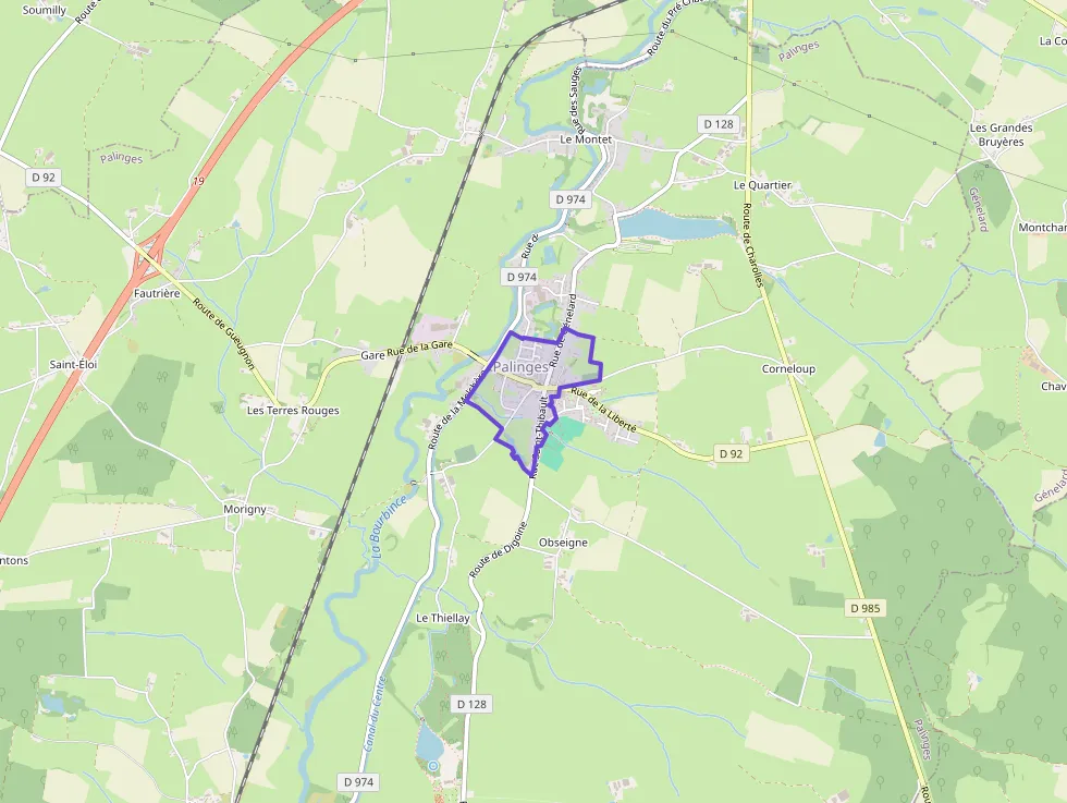 Maison 71 m² trois pièces à vendre à Palinges