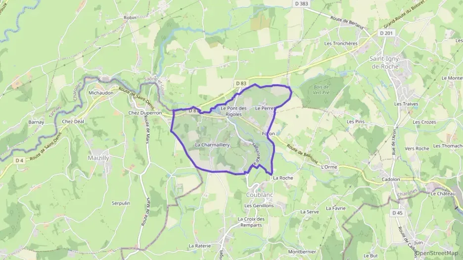 Maison 75 m² trois pièces à vendre à Coublanc