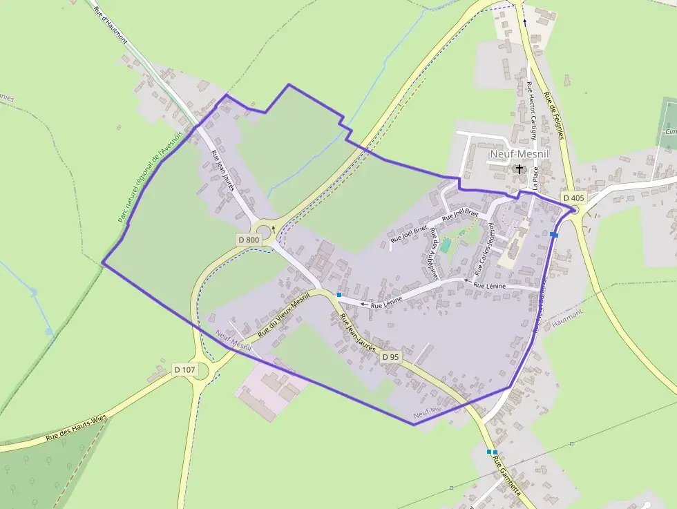 Maison 109 m² quatre pièces à vendre à Neuf-Mesnil