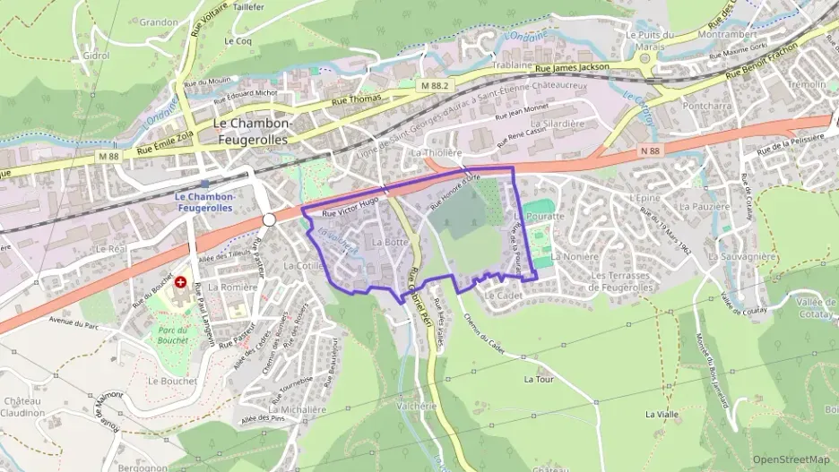 Maison 108 m² quatre pièces à vendre à Le Chambon-Feugerolles