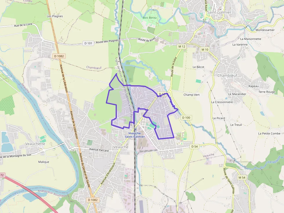 Maison 83 m² quatre pièces à vendre à Veauche